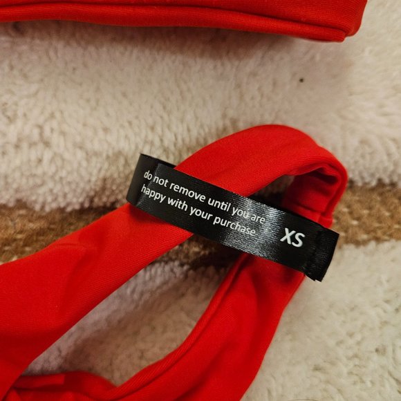 Brand new Ark Swimwear Red Bikini XS *UPDATED* - Picture 4 of 7